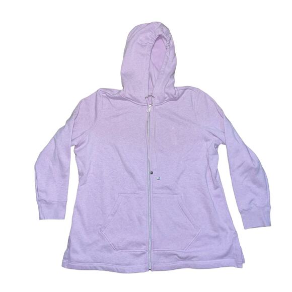 Isaac Mizrahi Zip Front Hoodie XL - Picture 1 of 4